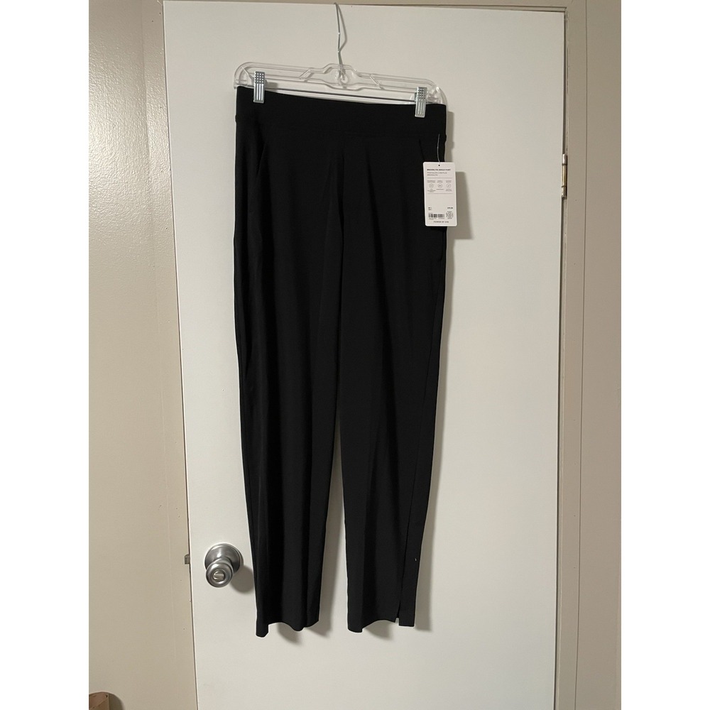 Athleta Brooklyn Ankle Pant Size 2 Pull On Black Athleisure Travel New With Tags